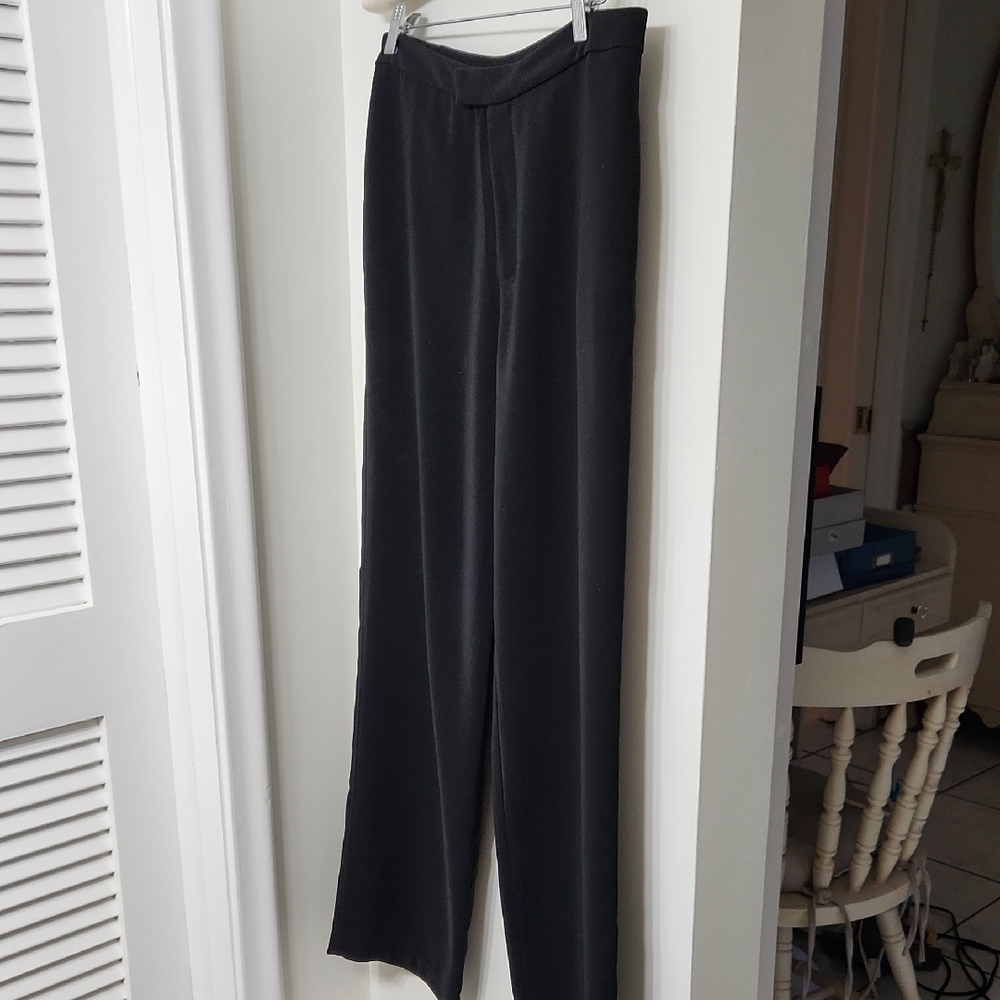 Chico's Classic Black Wide Leg Pants
